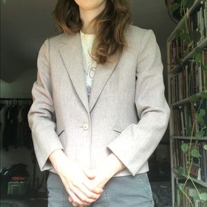Vintage pink/lavender Pendleton wool blazer